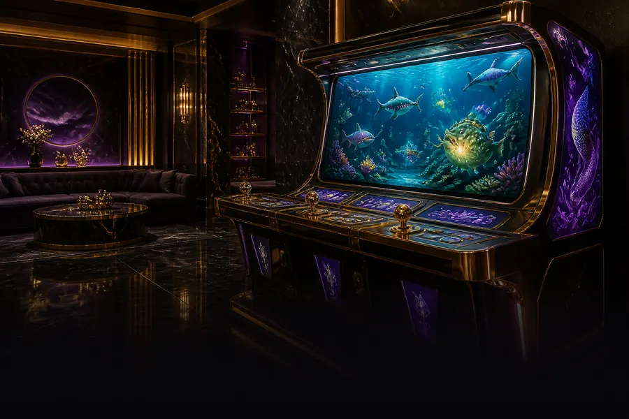 Fishing Lobby in the Lunas33 premium iGaming lobby